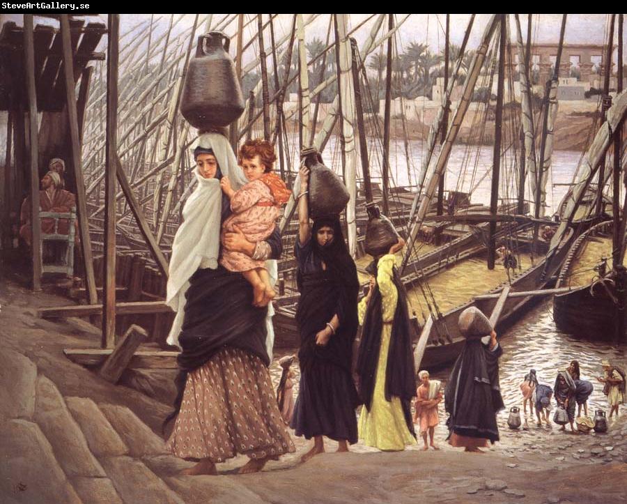 James Tissot Sojourn in Egypt